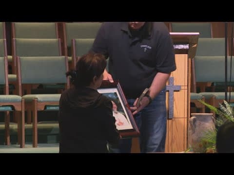 Community mourns child struck and killed by a school bus