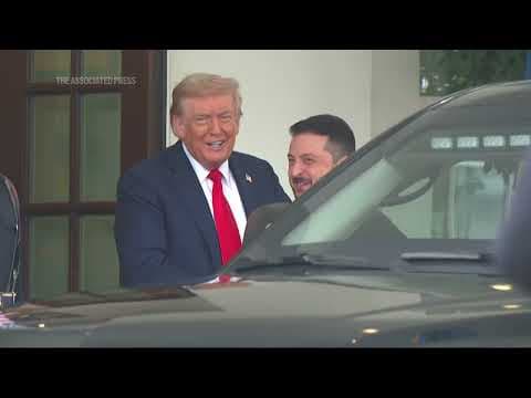 Ukraine's Zelenskyy arrives at White House to meet Trump on ending Russia's war
