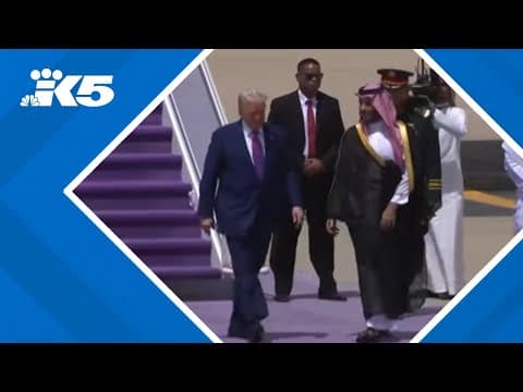 President Trump kicks off Middle East tour