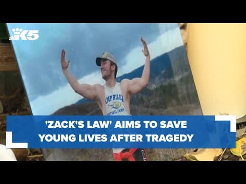'Zack's Law' proposal hopes to save young lives after family's tragedy