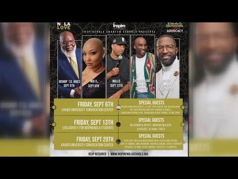 Inspire NOLA's hosting 'NOLALove' student rally