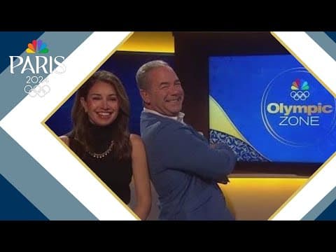 Bloopers reel: Olympic Zone highlights with Paul Silvi and Jessica Janner Castro