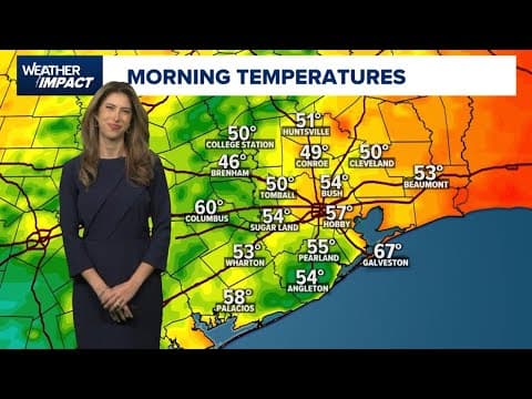 KHOU 11+ Weather Impact: Cold front coming to Houston