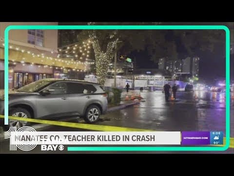 Manatee County teacher killed in St. Pete crash