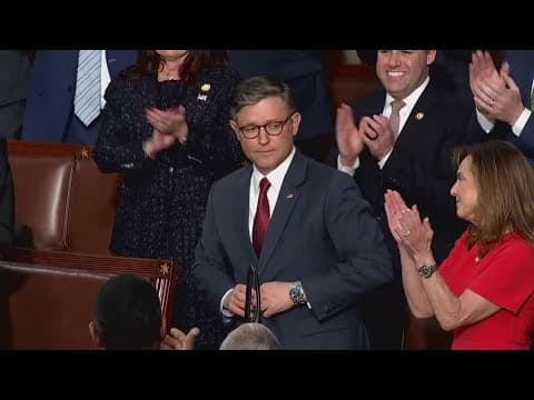 Republican Mike Johnson reelected House speaker vote after dramatic floor vote