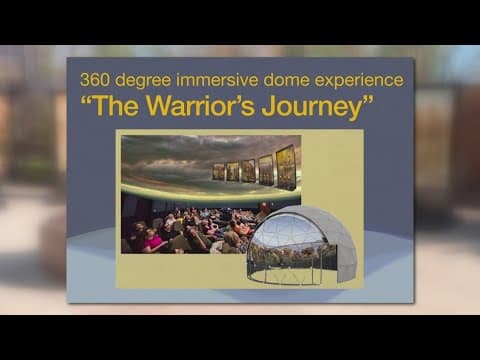 Local artist develops immersive experience to pay tribute to fallen soldiers