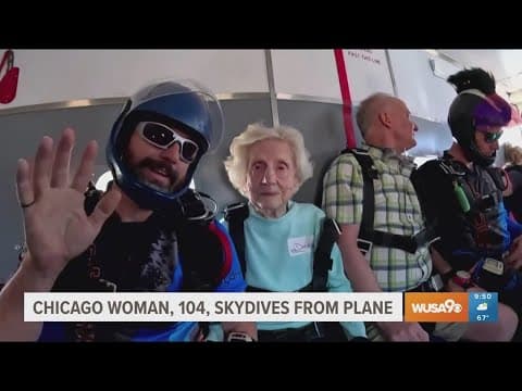104 year-old woman skydives and more in the Great Day Morning Mix