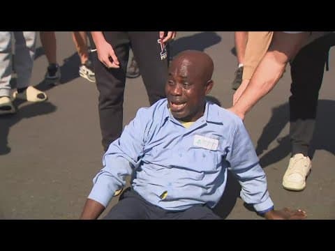 High schoolers surprise custodian with new Jeep