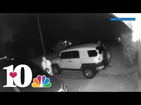 Maryville police searching for people accused of stealing cars in Westfield Dr. and Lenore Ln. areas