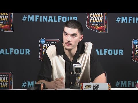 Purdue players preview Final Four appearance