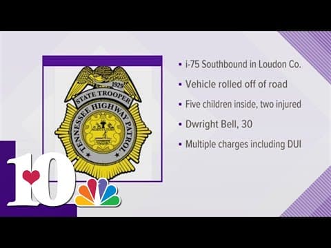 Two children injured in Loudon County DUI crash