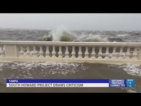 Tampa residents voice concerns over flood relief project at public meeting