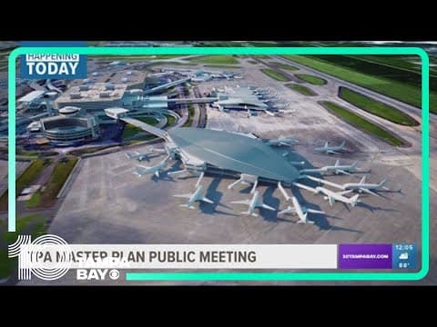 Tampa International Airport wants public feedback as they unveil master plan