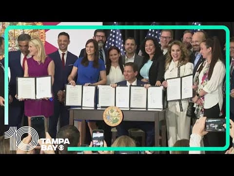 DeSantis signs 5 education bills Tuesday in Miami