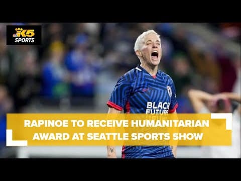 Megan Rapinoe to receive Paul G. Allen Humanitarian Award at Sports Star of the Year Awards show