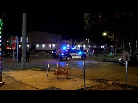 HPD update: 3 people ran off on scooters after shooting man in downtown Houston, police say