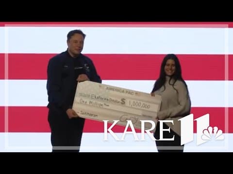 Elon Musk hands out $1 million payments after Wisconsin Supreme Court declines request to stop him