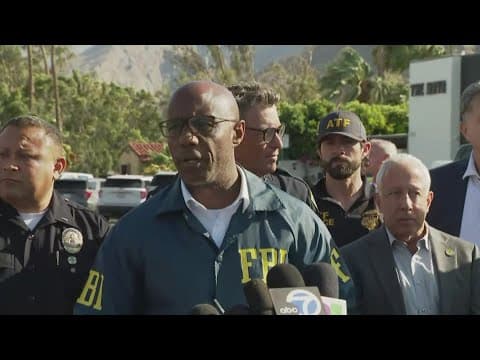 Palm Springs explosion 'Intentional act of terrorism' | Police, FBI Update (5 PM)