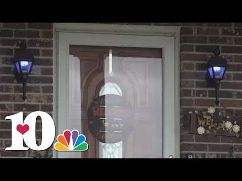 Houses light up blue in Powell in memory of 13-year-old Savannah Copeland