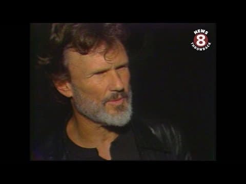 Kris Kristofferson concert in San Diego March 1987