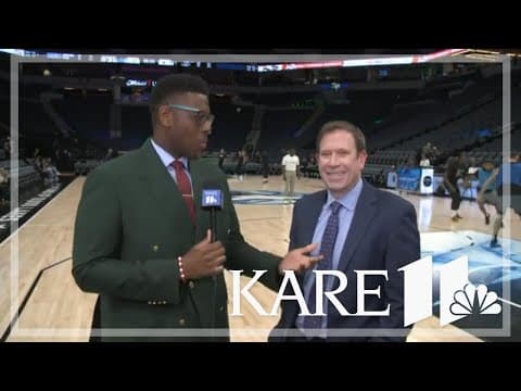 Reggie Wilson interviews Timberwolves radio voice Alan Horton