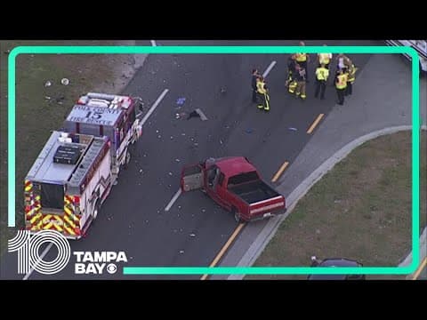 Serious crash impacts traffic on SR 60 in Polk County