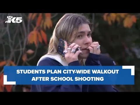 Students plan city-wide walk out after shooting at Ingraham High School in Seattle