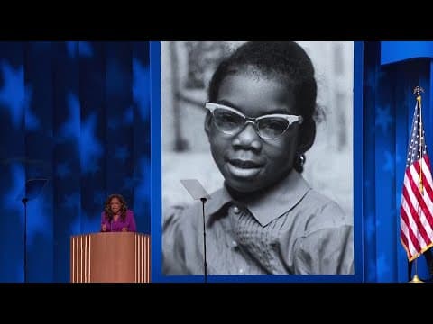Oprah Winfrey honors Tessie Prevost Williams | DNC 2024