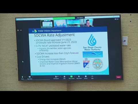 San Diego homeowners concerned about upcoming water, sewer rate hikes