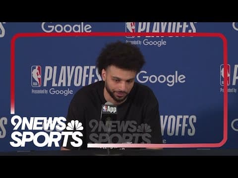 Nuggets' Jamal Murray after the Game 7 loss against Oklahoma City Thunder