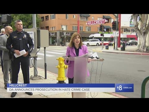 News Conference | Prosecution in hate crime case in Hillcrest
