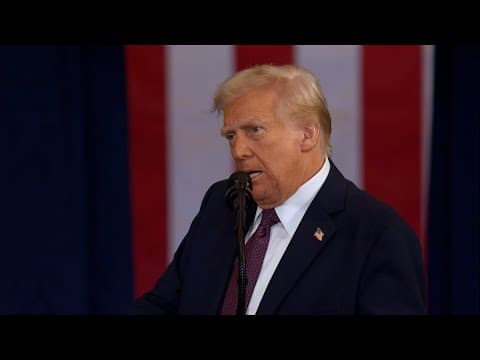 President Donald Trump: 'Liquid gold' oil will make American a 'rich nation again'