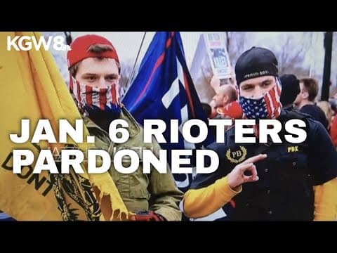 Trump pardons Oregon, Washington residents from Jan. 6 riot