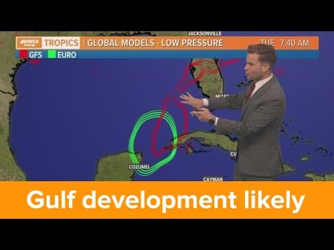 Friday morning tropical update: Gulf development likely early next week