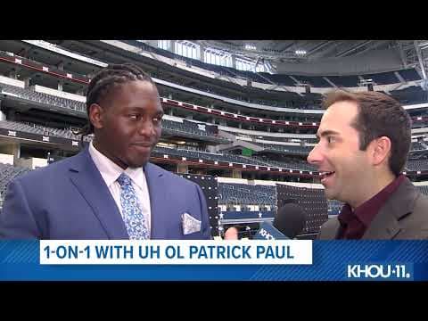 Big 12 Media Days: UH Offensive Lineman Patrick Paul