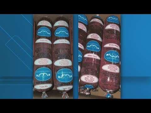 Blue Ridge Beef announces recall on raw pet food sold in Virginia, Maryland