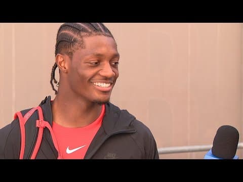 Carnell Tate postgame interview | Ohio State vs. Texas
