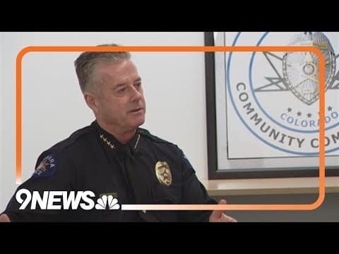 Aurora's new police chief explains his plan for the department