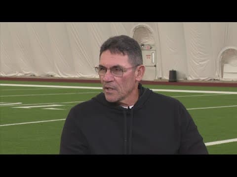 Ron Rivera talks Sam Howell's performance this season