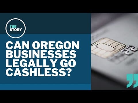 Can Oregon businesses ditch cash and go card-only? | VERIFY