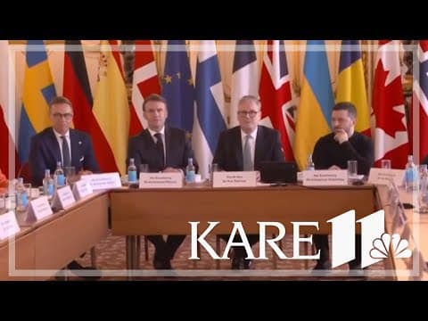 Starmer unveils 4-step Ukraine plan