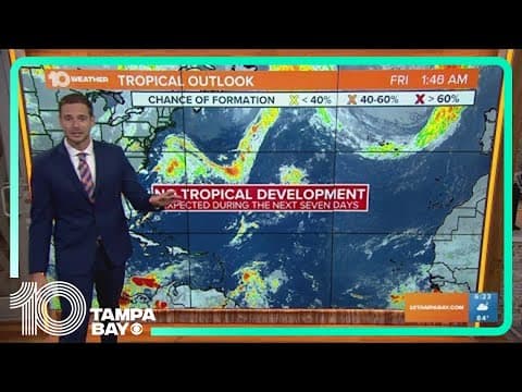 Tracking the Tropics: Everything quiet and calm in the Atlantic right now