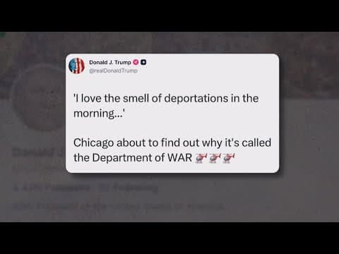 President Donald Trump expected to decide on course of action for Chicago today