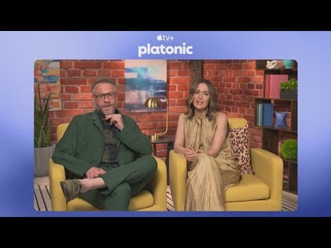 Seth Rogen, Rose Byrne talk Apple TV+ show 'Platonic'