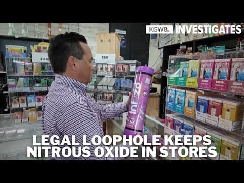 Despite health warnings, nitrous oxide sold in Oregon convenience stores and gas stations