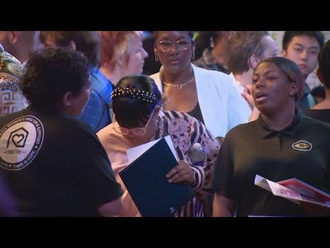 Job fair underway in Dallas seeking to fill nearly 4,000 jobs