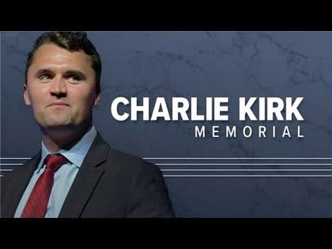 Charlie Kirk Memorial Service | Live coverage