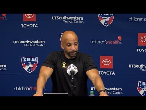 FC Dallas vs. Colorado Rapids: Peter Luccin full post-match press conference