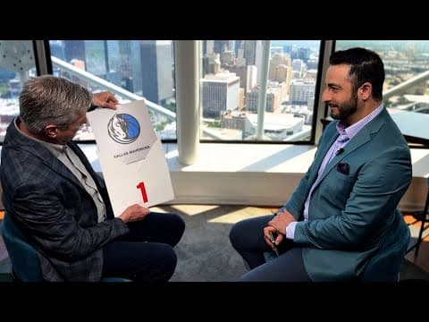 Mavs CEO Rick Welts sits down for 1-on-1 interview after team got No. 1 draft pick