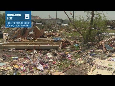 Work continues to restore power, cleanup after storms in North Texas